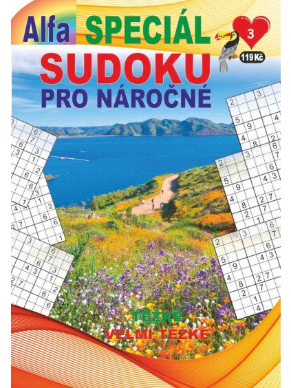 Sudoku speciál pro náročné 3/2025