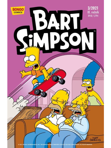 Simpsonovi - Bart Simpson 3/2021