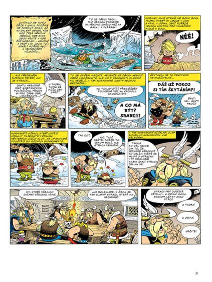 Asterix 9 - Asterix a Normani
