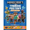 Minecraft - Tvoříme postavy - Knížka se samolepkami