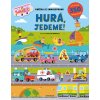 Knížka se samolepkami - Hurá, jedeme!