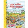 Auta, jeřáby, bagry, traktory