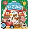 Plstěné samolepky: Na dvorku