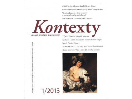 Kontexty. Časopis o kultuře a společnosti 1/2013