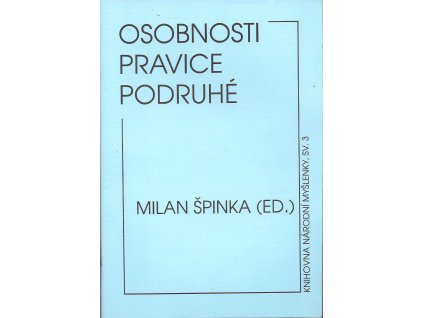 Milan Špinka (ed.): Osobnosti pravice podruhé