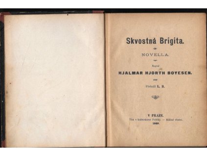 Skvostná Brigita - Hjalmar Hjorth Boyesen (1889)