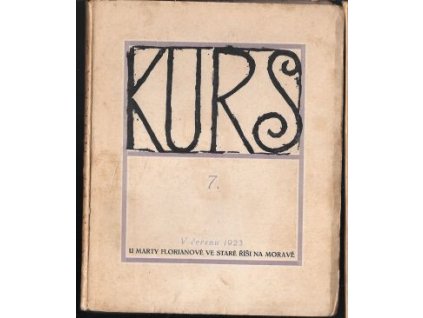 7. Kurs (sbírka 3.) v červnu 1923