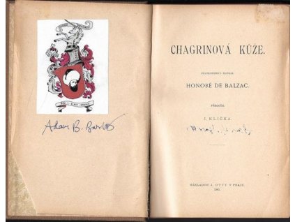 Chagrinová kůže - Honoré de Balzac