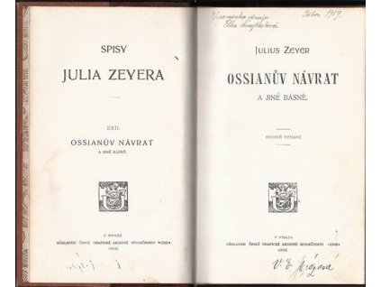 Ossianův návrat a jiné básně - Julius Zeyer