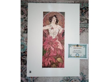Alfons Mucha - 63/100, 50 x 70 cm, luxusní reprodukce