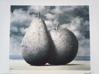 René Magritte - 10/100, 50 X 70 CM, LUXUSNÍ REPRODUKCE