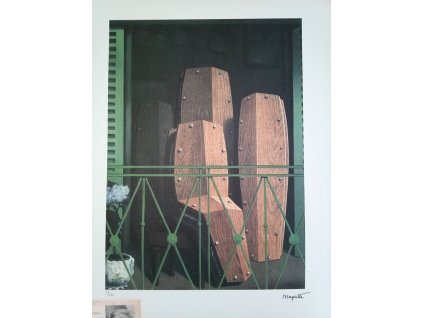 René Magritte - 33/100, 50 X 70 CM, LUXUSNÍ REPRODUKCE