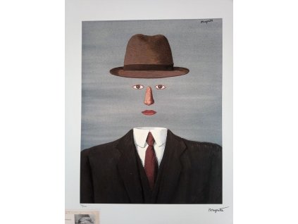 René Magritte - 90/100, 50 X 70 CM, LUXUSNÍ REPRODUKCE
