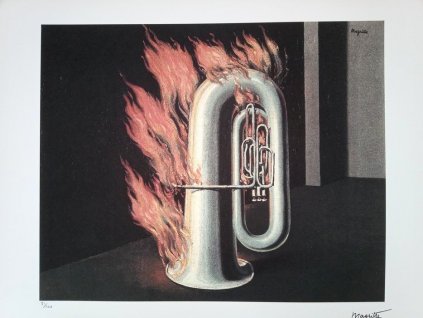 René Magritte - 91/100, 50 X 70 CM, LUXUSNÍ REPRODUKCE