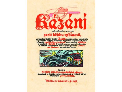 Kázání proti hříchu spěšnosti - Váchal, Josef