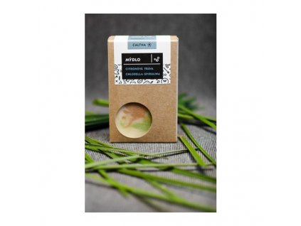 Tuhé mýdlo citronová tráva, chlorella a spirulina Caltha 100g