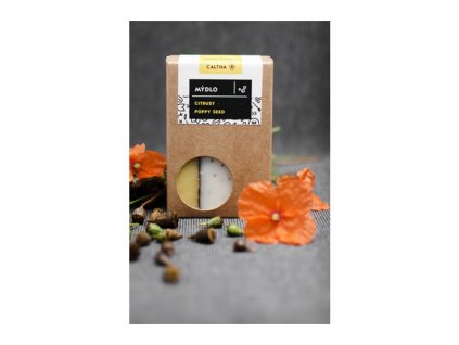 Tuhé mýdlo citrusy Poppy seed Caltha 100g