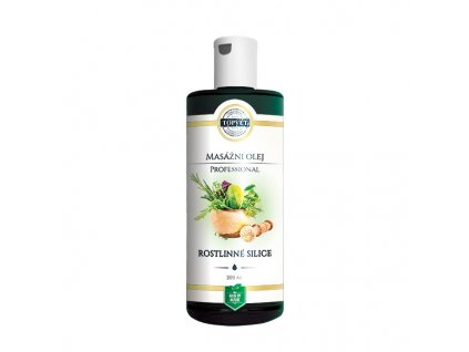 Rostlinné silice masážní olej professional Topvet 200ml
