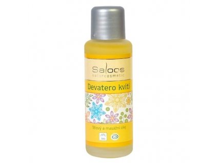 Devatero kvítí - tělový a masážní olej - Saloos 50ml