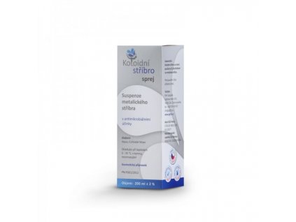 Koloidní stříbro 20 ppm (sprej) - 200 ml