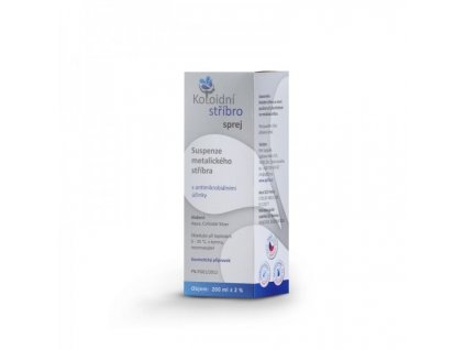 Koloidní stříbro 40 ppm(sprej) - 200 ml