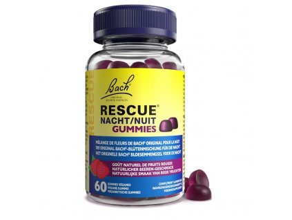rescue nuit gummies fruits rouges