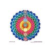 Sluneční mandala nálepka na okno Čakra (Sunseal V Chakra Healing), 14cm