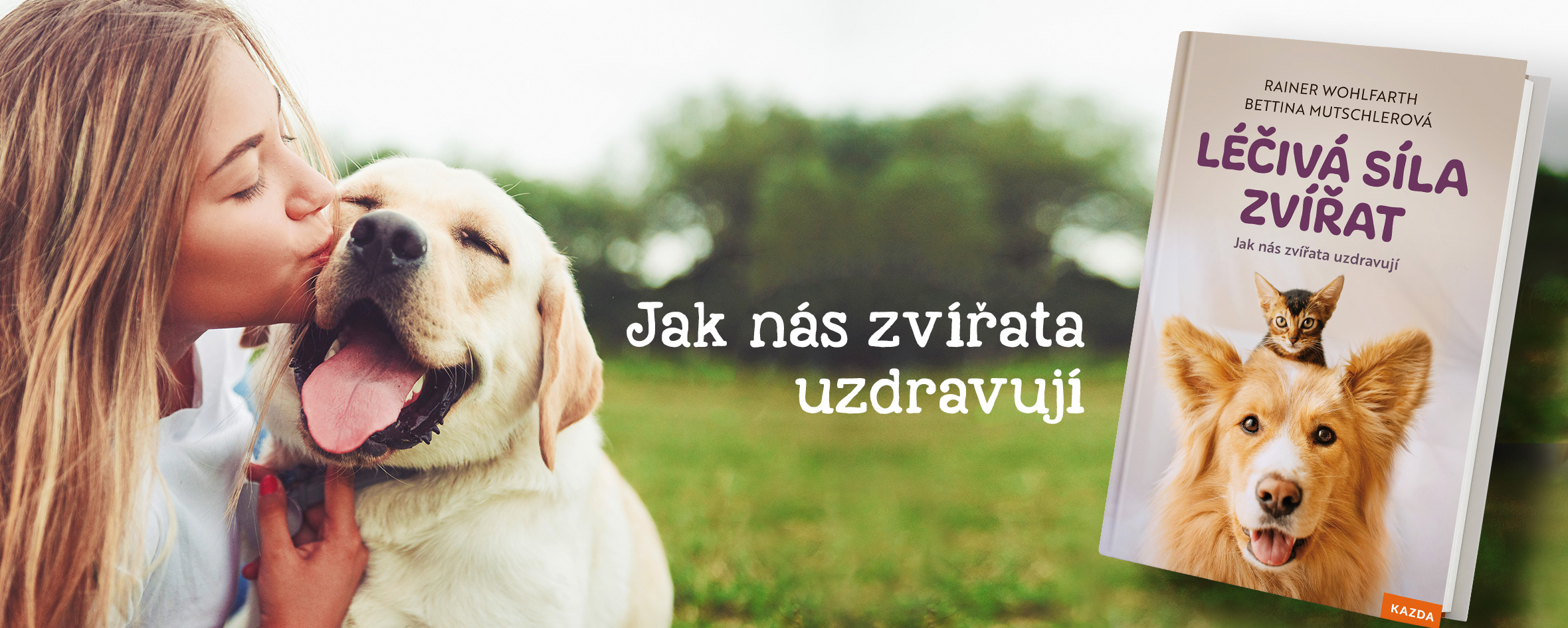 Recenze knihy Léčivá síla zvířat o terapii pomocí zvířat