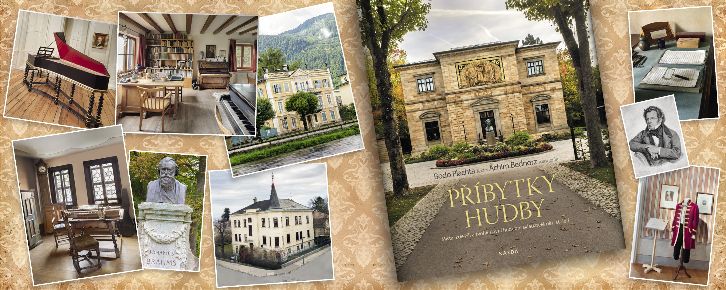 Místa, kde žili a tvořili slavní hudební skladatelé pěti století