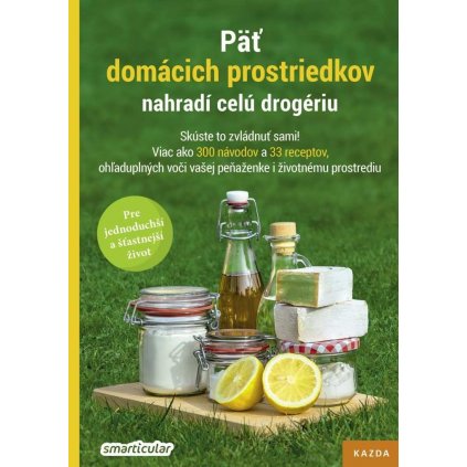 Päť domácich prostriedkov nahradí celú drogériu, slovensky