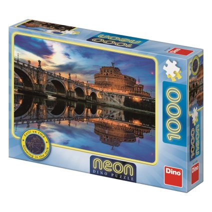 Puzzle ANDĚLSKÝ HRAD 1000 neon