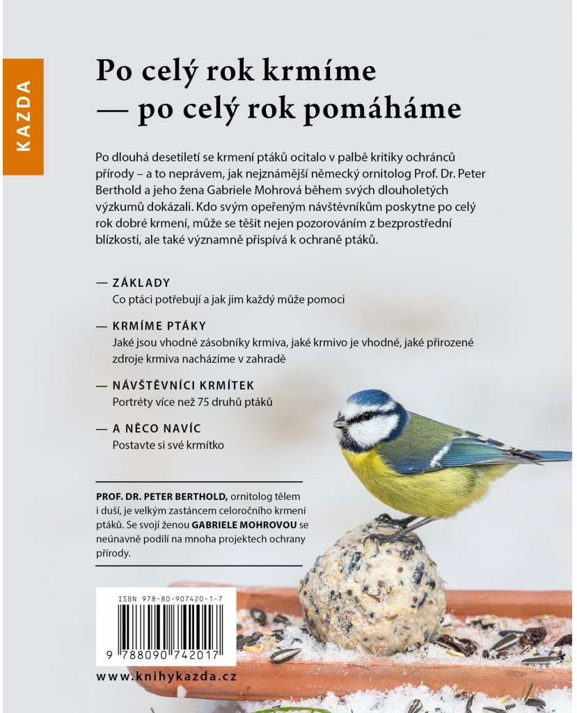 P. Berthold; G. Mohrová: Krmíme ptáky - ale správně