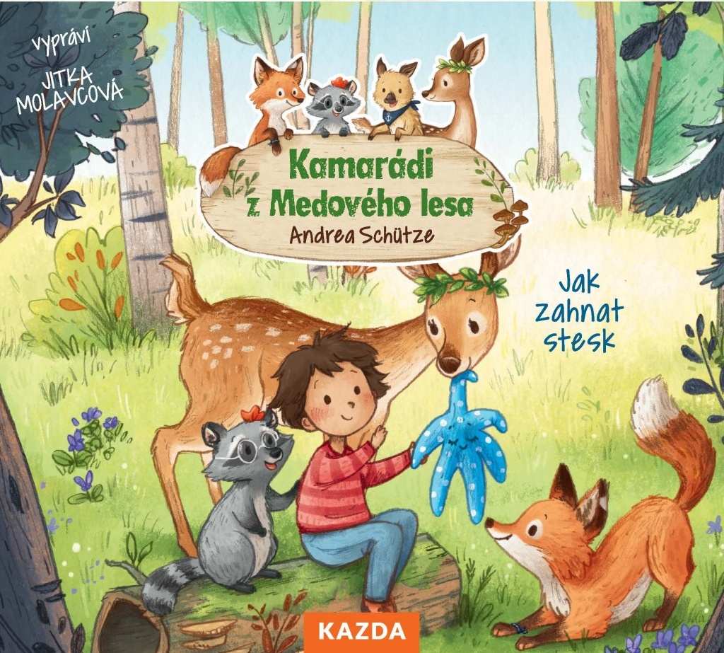 Levně Andrea Schütze Kamarádi z Medového lesa - Jak zahnat stesk Provedení: CD audiokniha