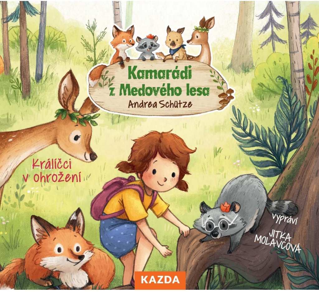 Levně Andrea Schütze Kamarádi z Medového lesa - Králíčci v ohrožení Provedení: Audio download