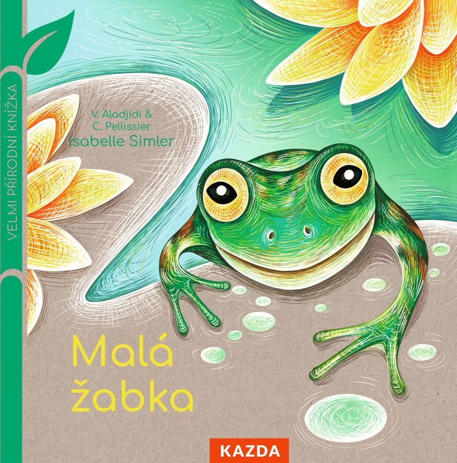 Levně Isabelle Simler Leporelo Malá žabka Provedení: Tištěná kniha