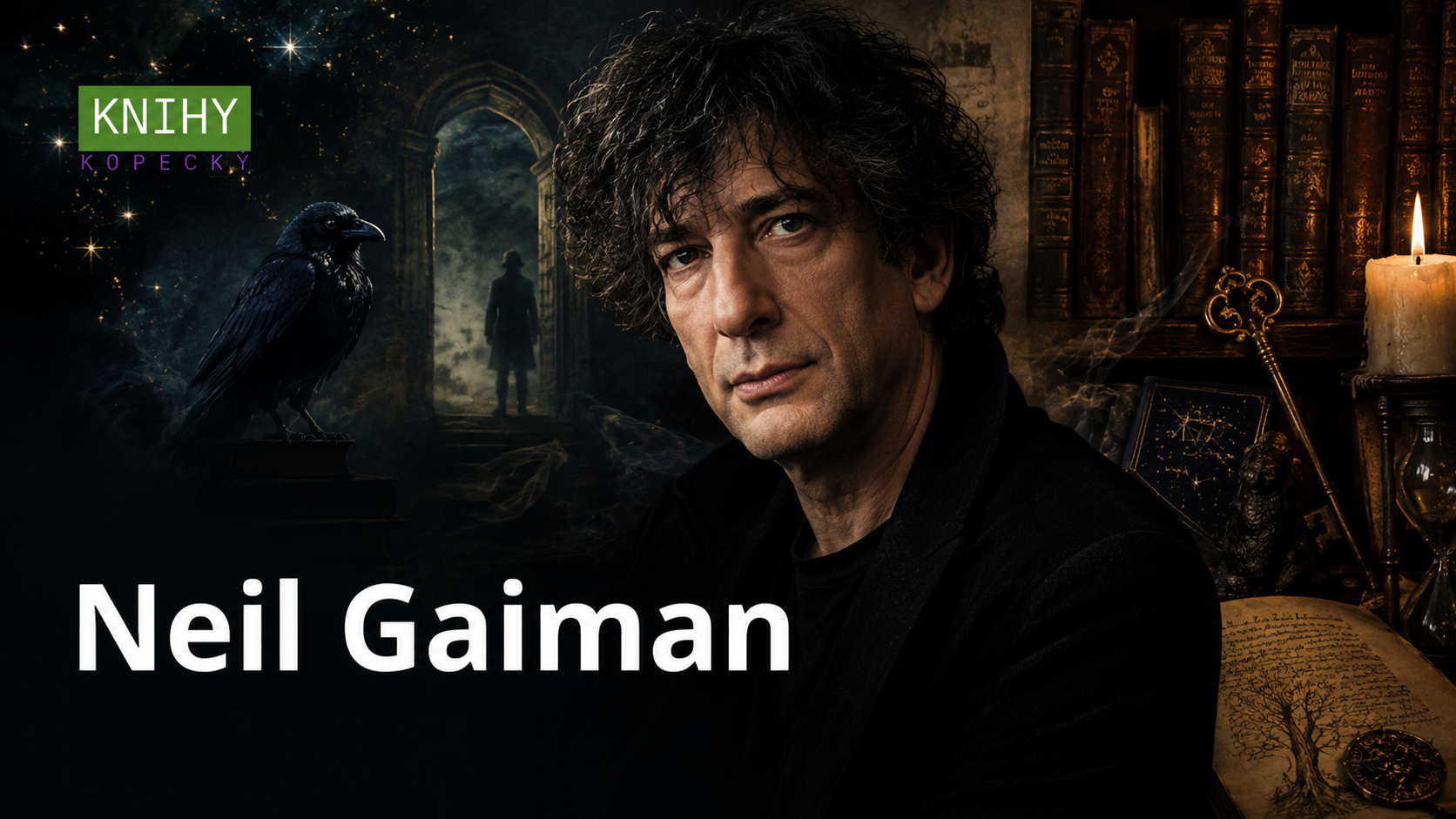 Neil Gaiman: autor, u kterého se za obyčejnými dveřmi může skrývat jiný svět