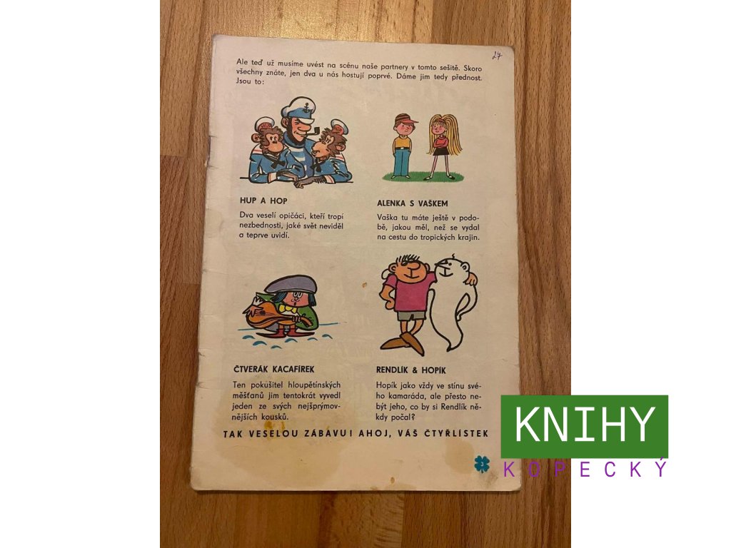 23103 ctyrlistek 27 rytir a hradni pani