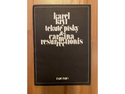 19677 tekute pisky a carmina resurrectionis