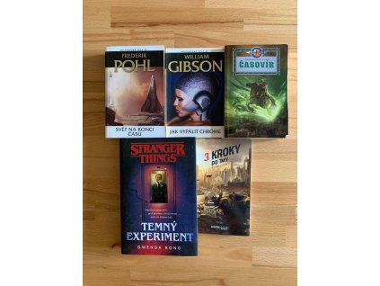 22890 5x fantasy scifi knihy