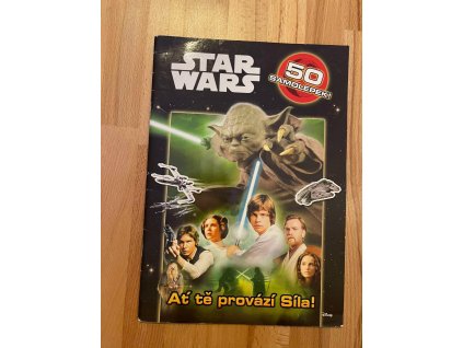 23115 star wars album 50 samolepek