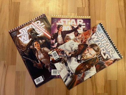 23490 star wars 3x komiks