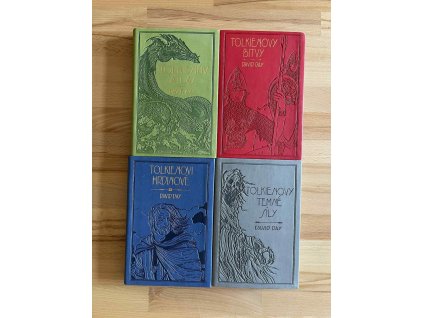 24894 4x tolkienovy knihy