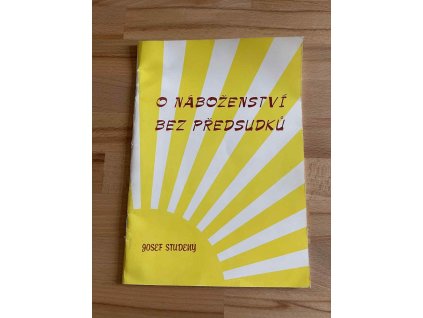 o nabozenstvi bez predsudku josef studeny 237991022