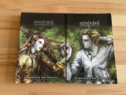 stmivani 1 a 2 dil graficky roman stephenie meyer 238548964
