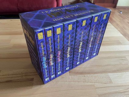 serie harry potter komplet 1 7 v boxu j k rowling 238774181