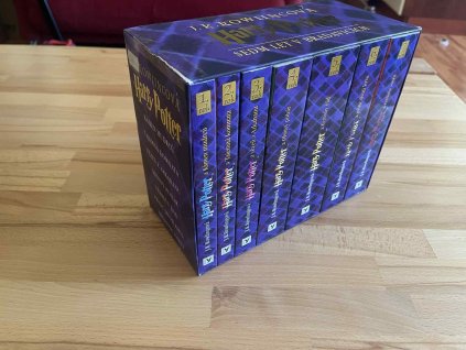serie harry potter komplet 1 7 v boxu j k rowling 239317427