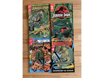serie komiks jurassic park 1 4 walter simonson 240664277