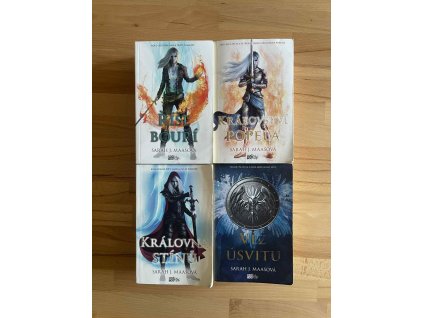 serie skleneny trun 4 knihy sarah j maas 242349105