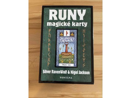 runy magicke karty runova mysteria silver ravenwolf 243772852