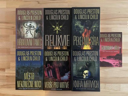 serie pendergast 7 knih lincoln child 246305522